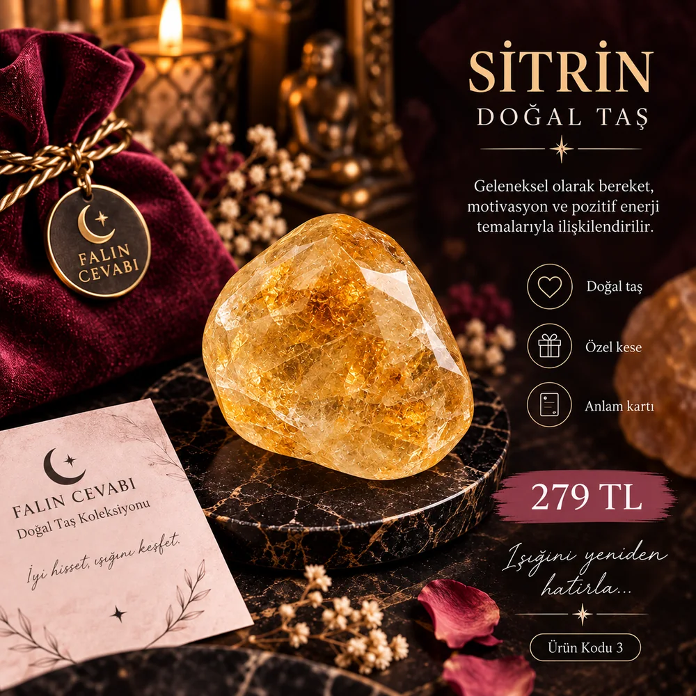 Sitrin Doğal Taş