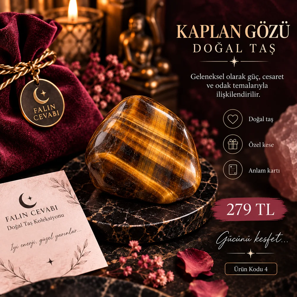 Kaplan Gözü Doğal Taş