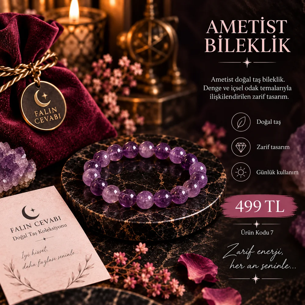 Ametist Bileklik