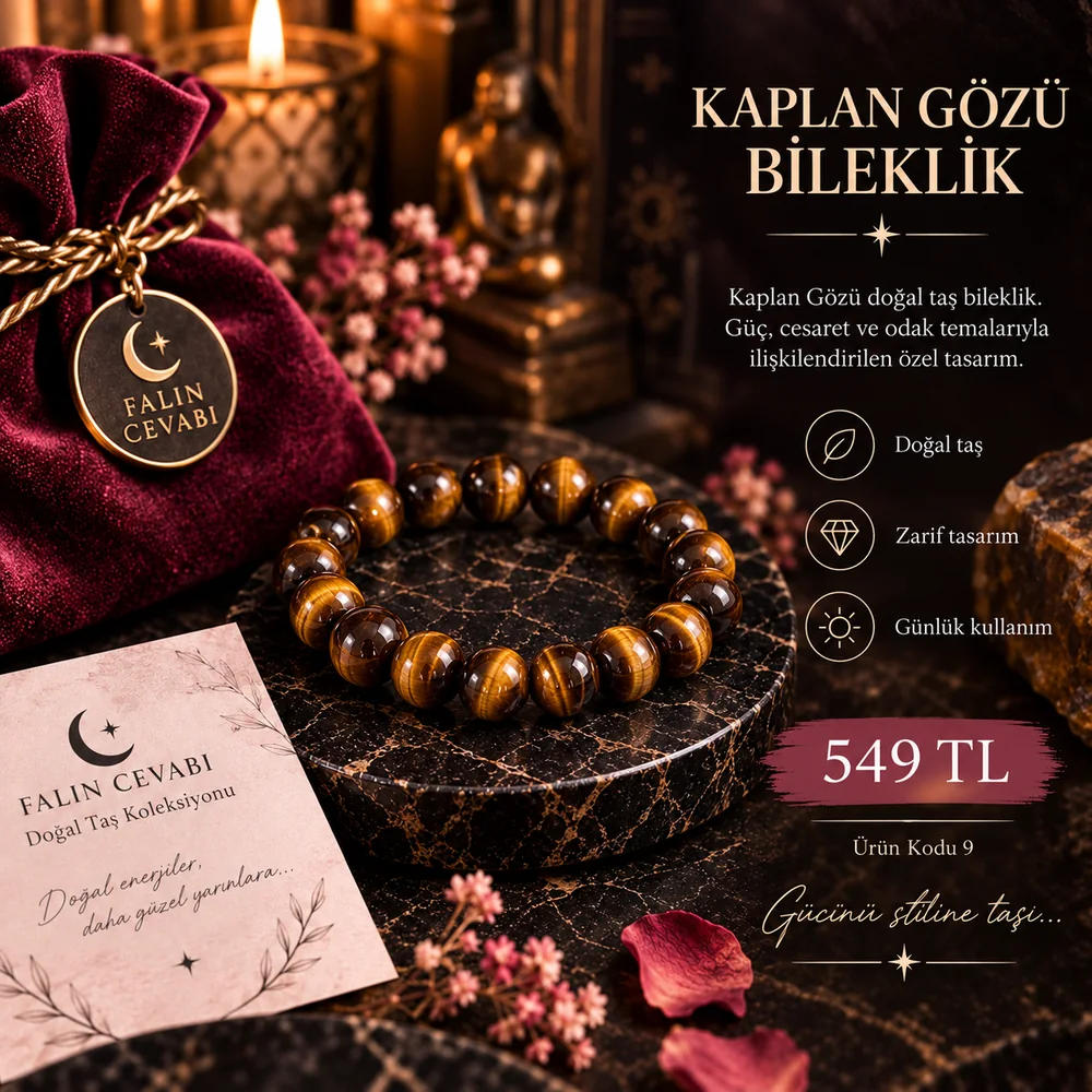 Kaplan Gözü Bileklik