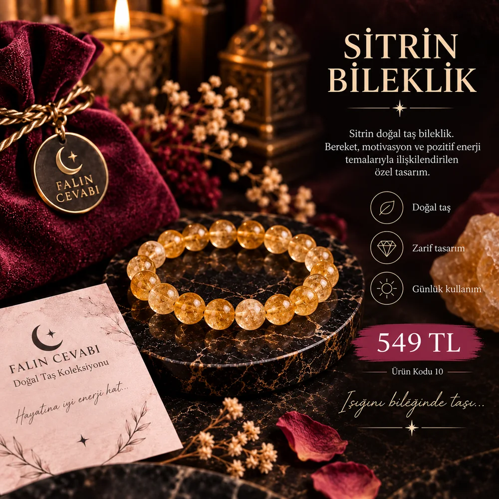 Sitrin Bileklik