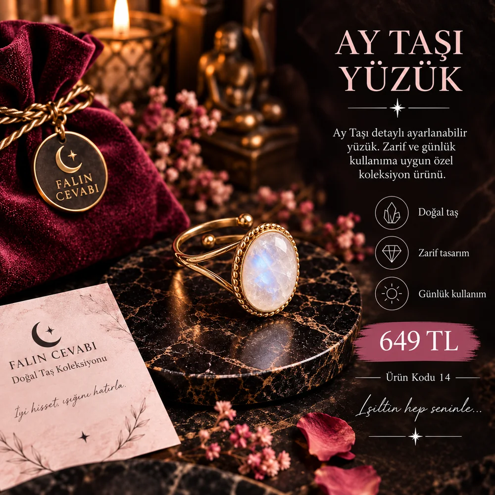 Ay Taşı Yüzük